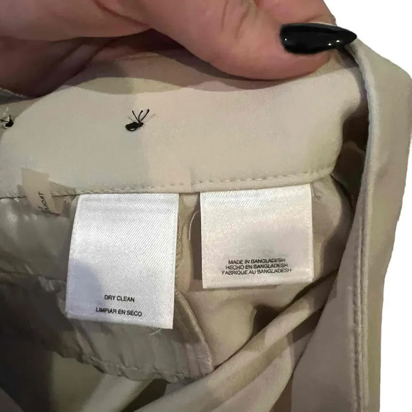 Nine West Women's "The Trouser" High-Waisted Straight-Leg Dress Pants Size 12 - Picture 3 of 5